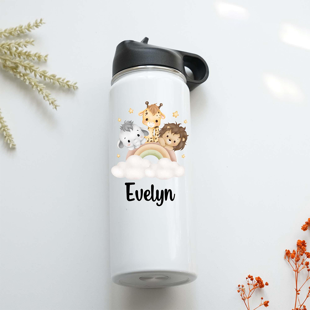 Personalized BPA Free 12oz/18oz Stainless Steel Water Bottle | YouBottle92