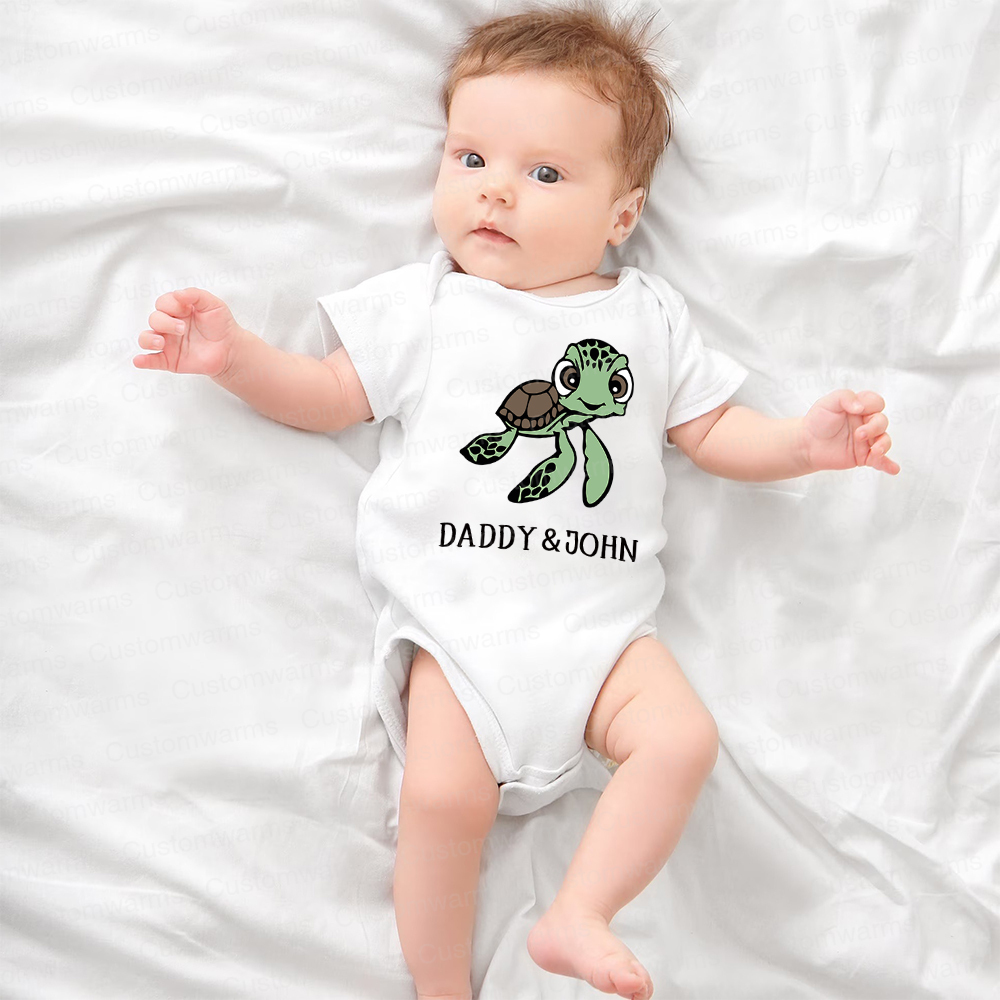 Personalized First Father's Day Daddy and Me Outfit | CWFamily117