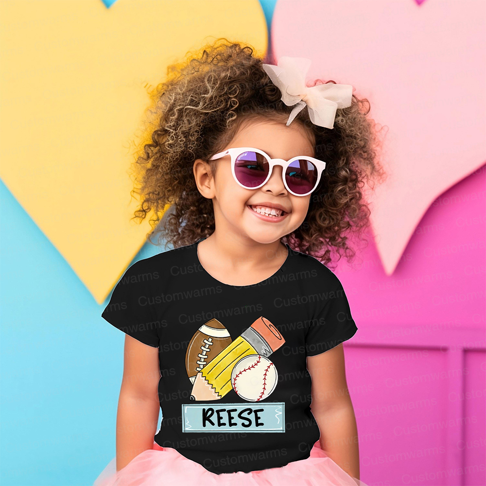 Personalized First Day Of Back To School Shirt | CWSchool08
