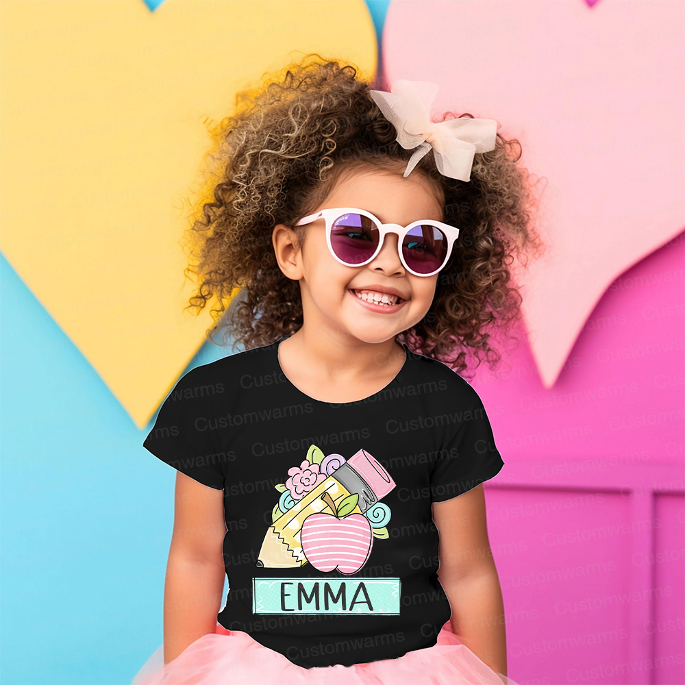 Personalized First Day Of Back To School Shirt | CWSchool13