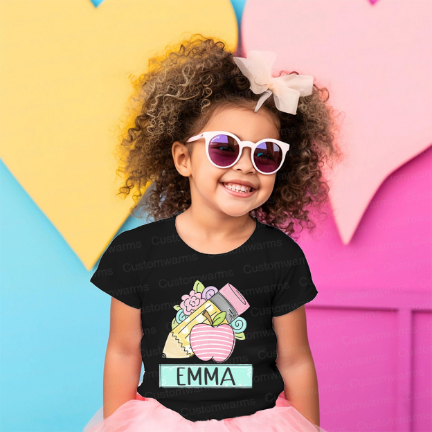 Personalized First Day Of Back To School Shirt | CWSchool13