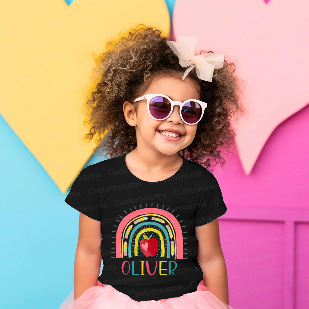 Personalized First Day Of Back To School Shirt | CWSchool14