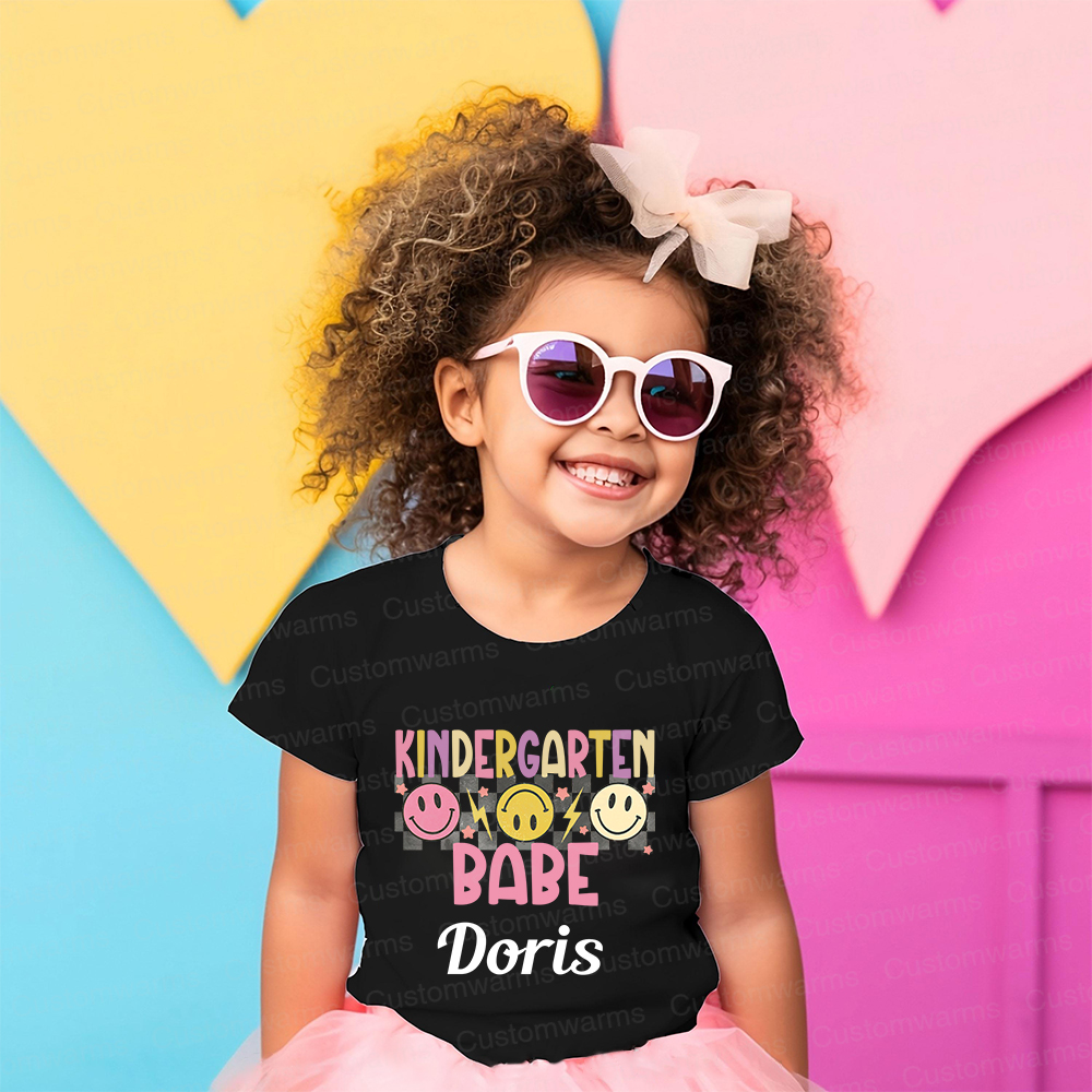 Personalized First Day Of Back To School Shirt | CWSchool18
