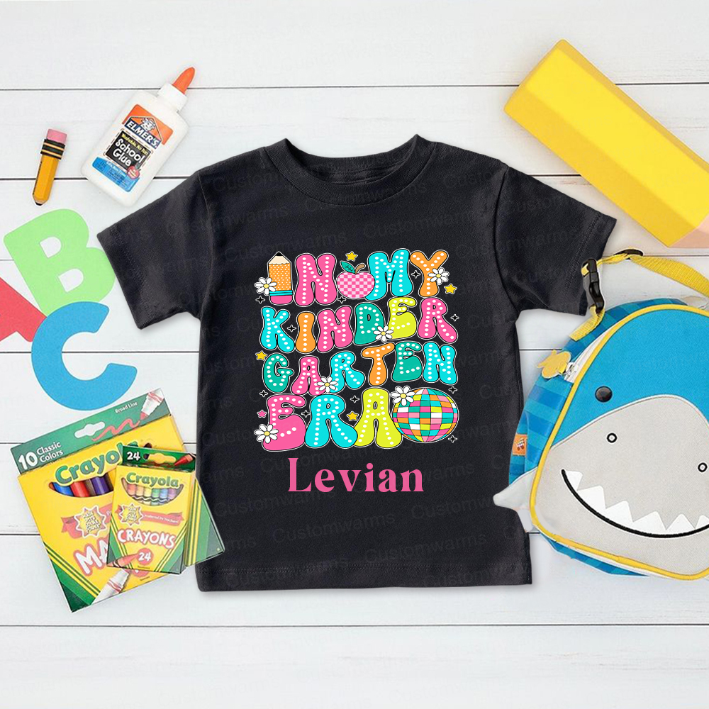 Personalized First Day Of Back To School Shirt | CWSchool19