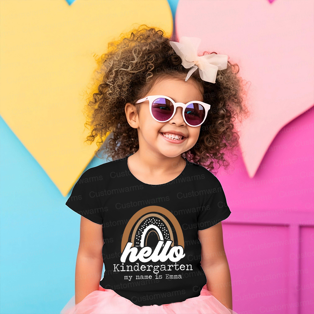 Personalized First Day Of Back To School Shirt | CWSchool21