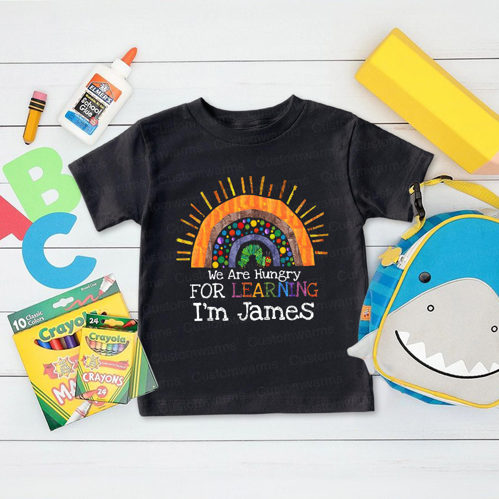 Personalized First Day Of Back To School Shirt | CWSchool24