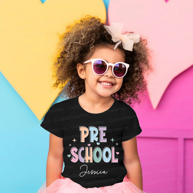 Personalized First Day Of Back To School Shirt | CWSchool28