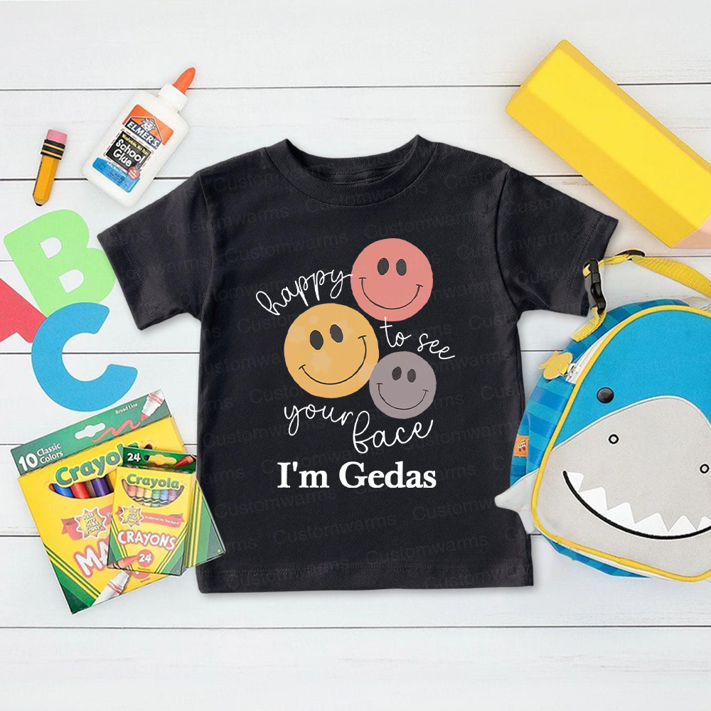 Personalized First Day Of Back To School Shirt | CWSchool30