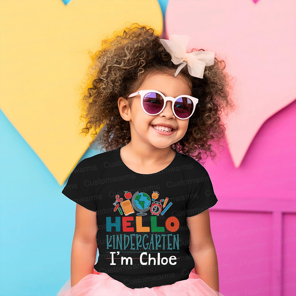 Personalized First Day Of Back To School Shirt | CWSchool31