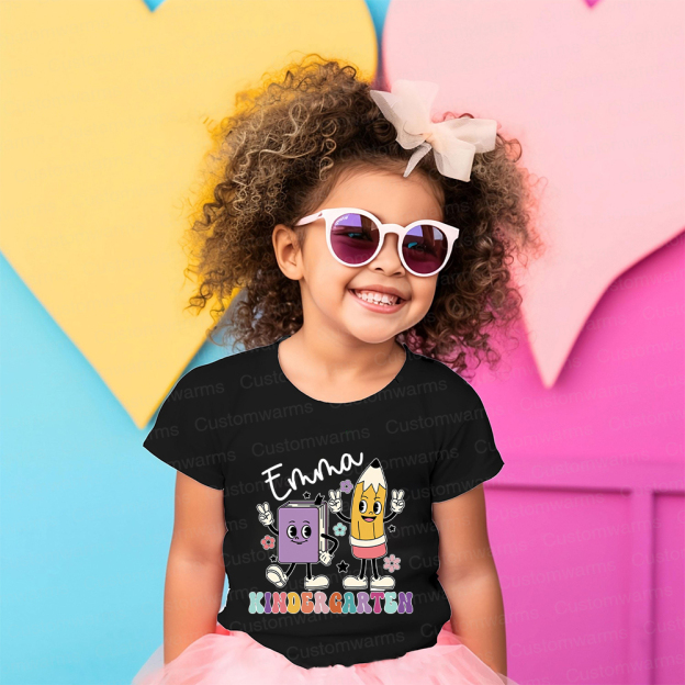 Personalized First Day Of Back To School Shirt | CWSchool32
