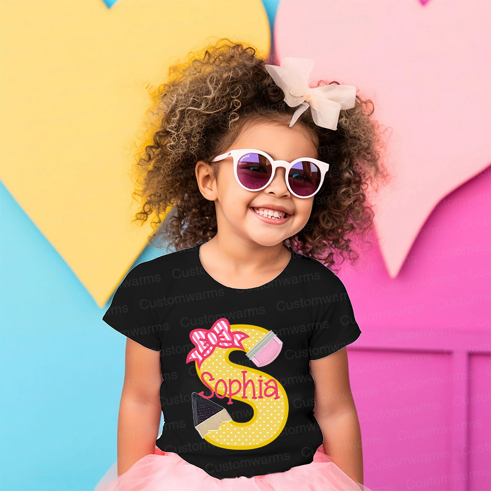 Personalized First Day Of Back To School Shirt | CWSchool33
