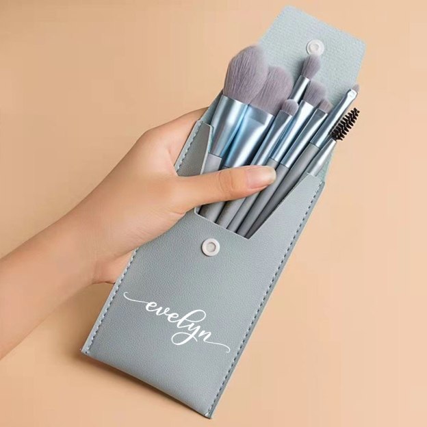 Personalized Wedding Makeup Brushes for Unique & Love | CWPack297