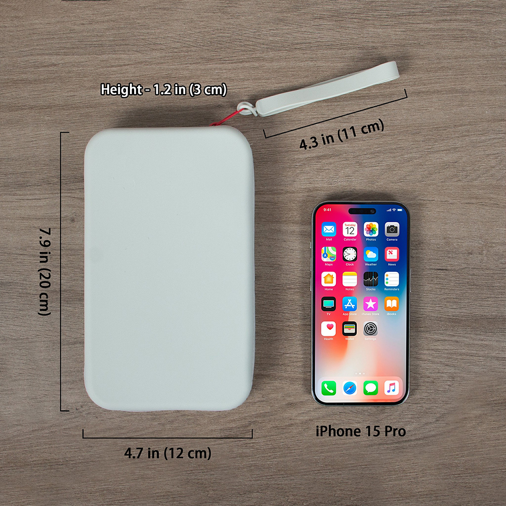 Personalized Engraved Silicone Makeup Bag | CWPack296