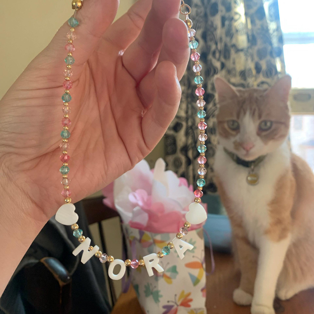 Personalized Pearl Letter Name Necklace For Girls & Adult｜CWBeach195