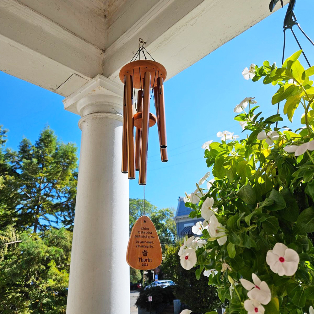 Personalized Pet Memorial Wind Chime | BKPet175