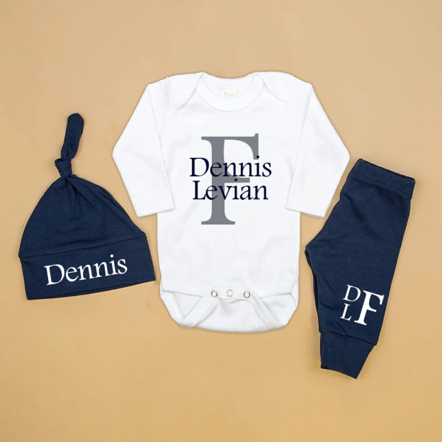 Personalized Baby Coming Home Outfit Set | CWBaby270