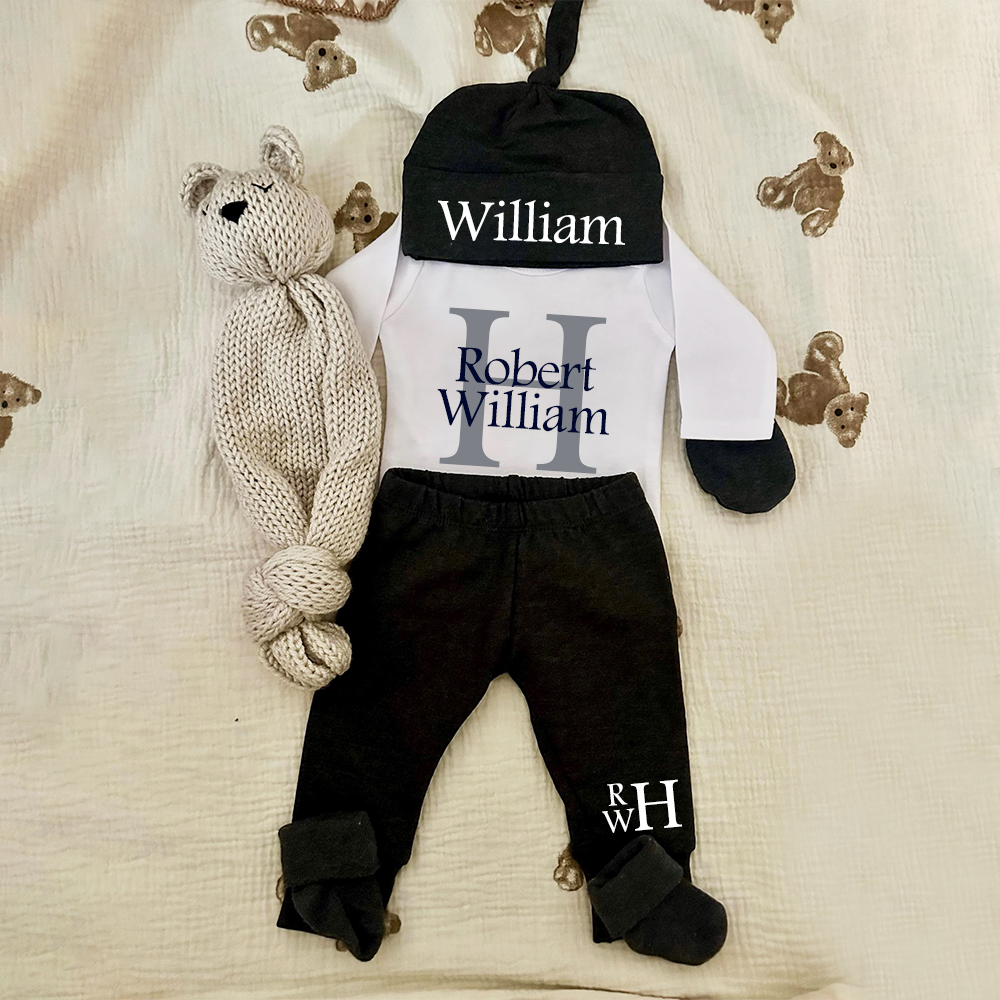 Personalized Baby Coming Home Outfit Set | CWBaby270