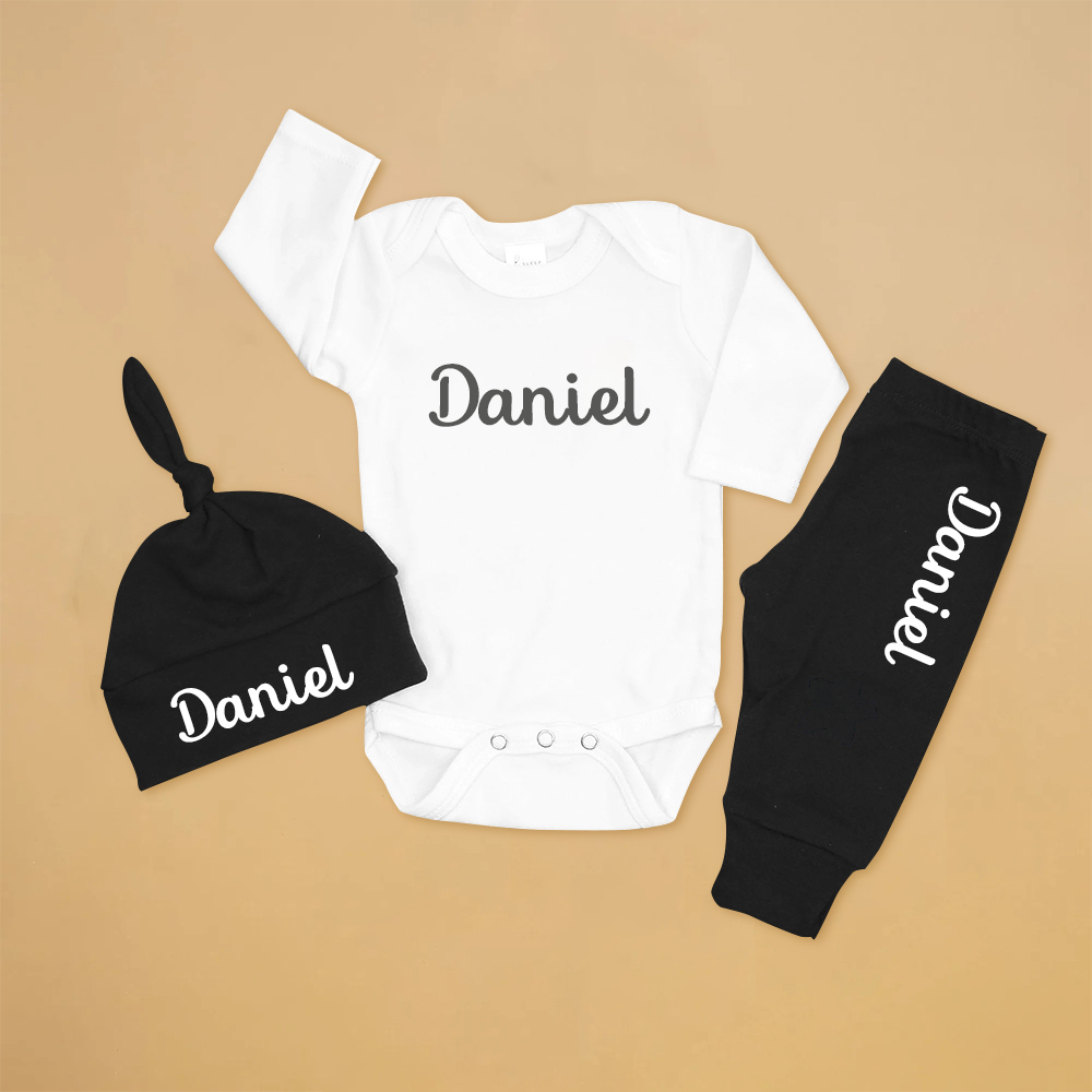 Personalized Baby Coming Home Outfit Set | CWBaby276