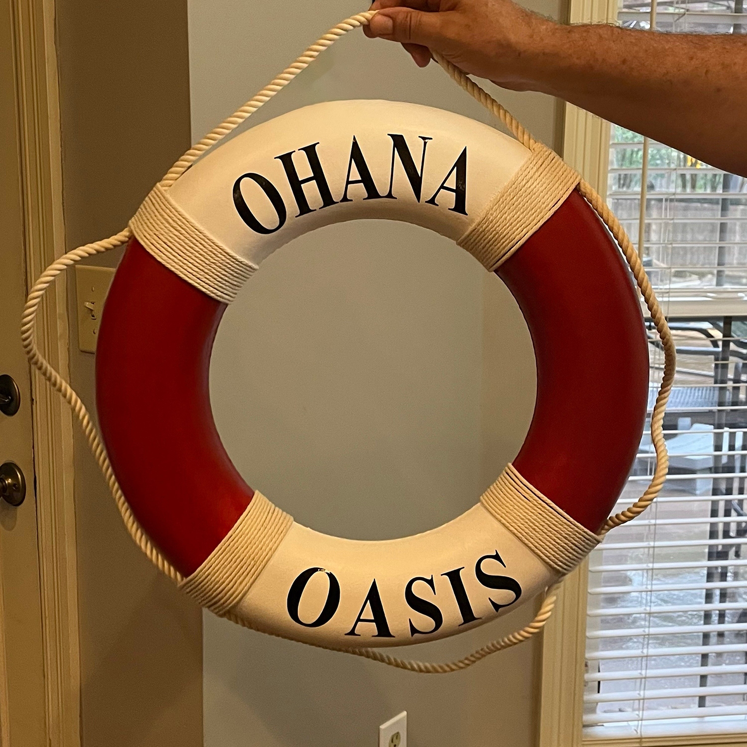 Personalized Nautical Wall Decor Life Ring | CWToy51