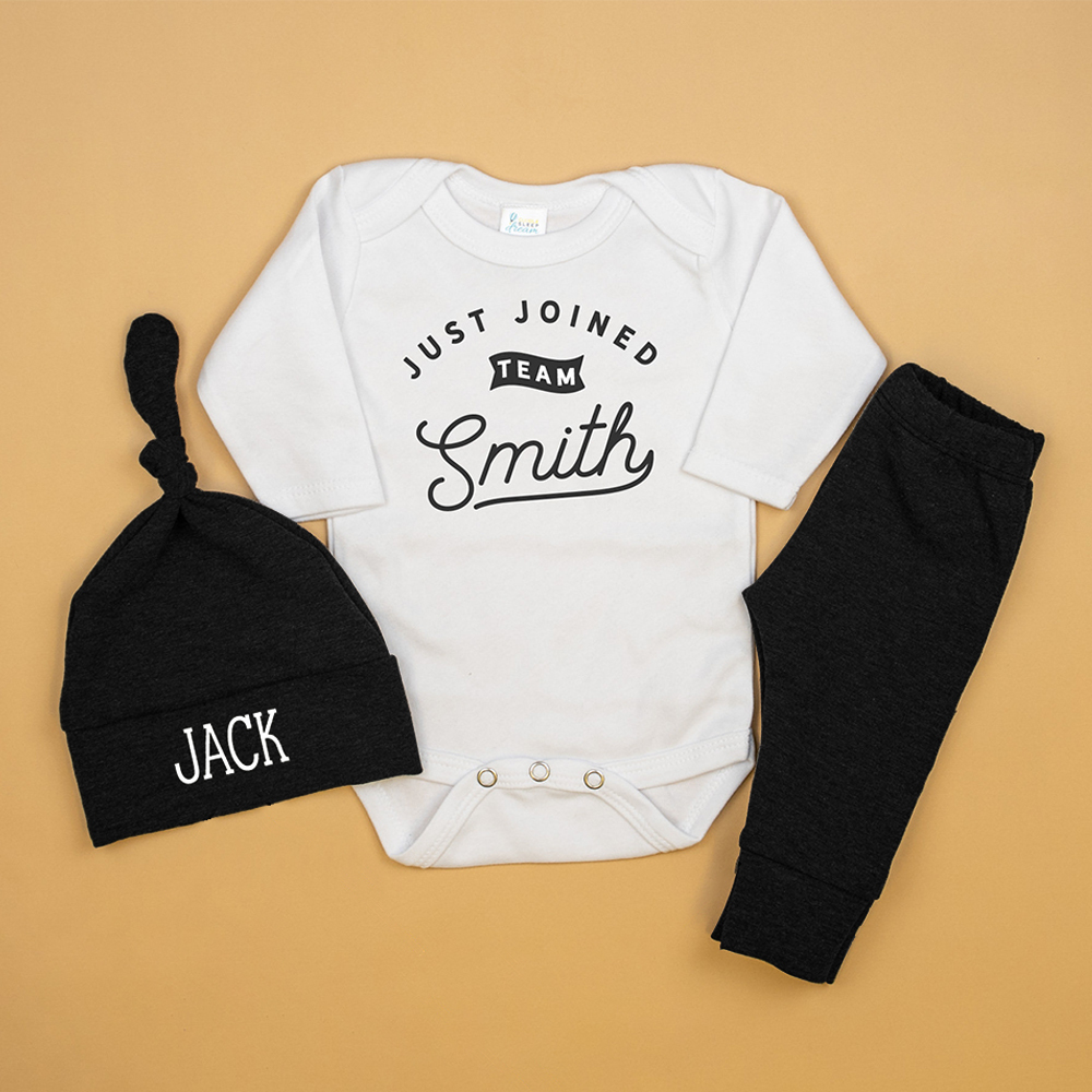 Personalized Baby Coming Home Romper Onesie Set | CWBaby123