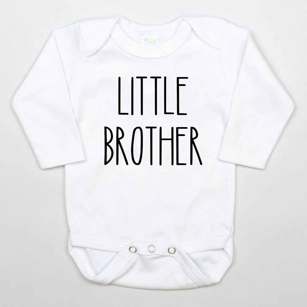 Personalized Little Brother Coming Home Outfit Set | CWBaby173