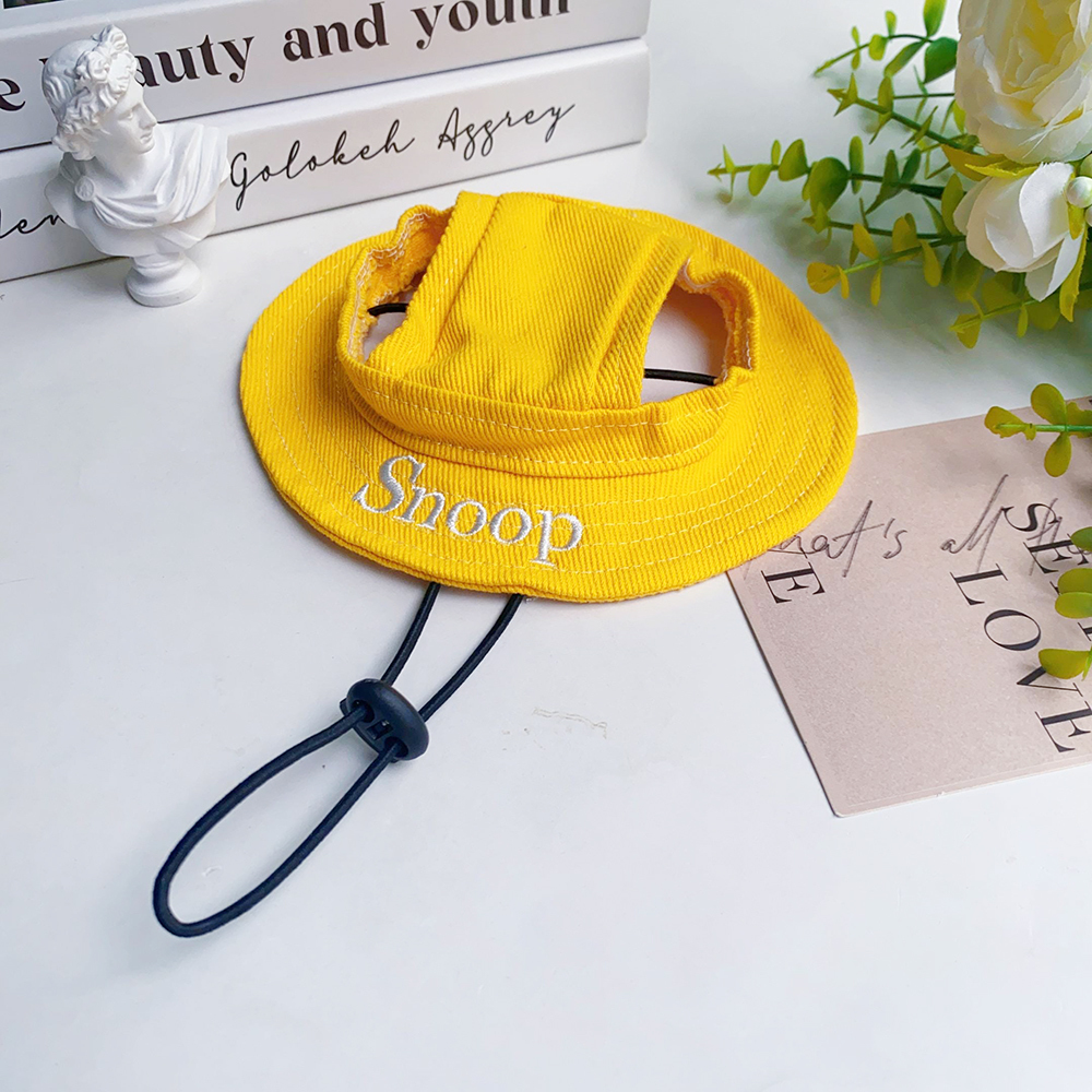 Personalized Embroidery Adjustable Pet Sun Bucket Hat | BKPet183