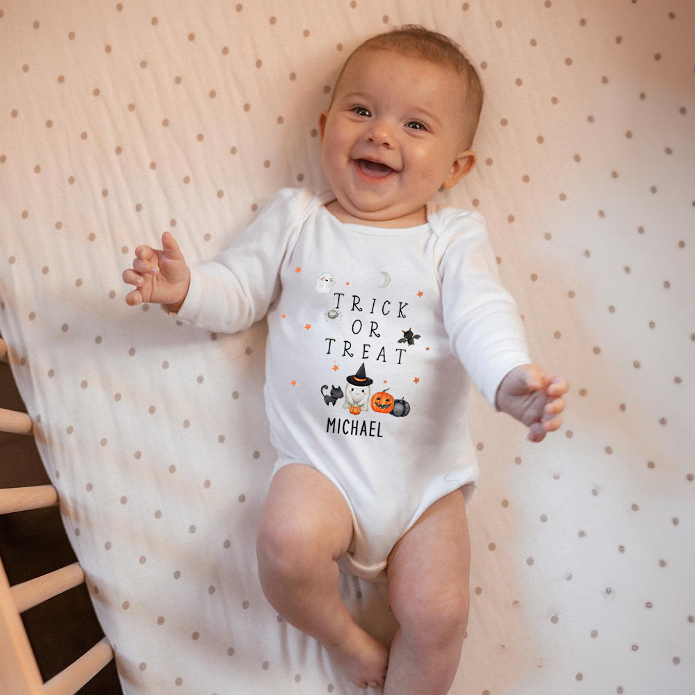 Personalized Baby Lovely First Halloween Outfit | CWHalloween20