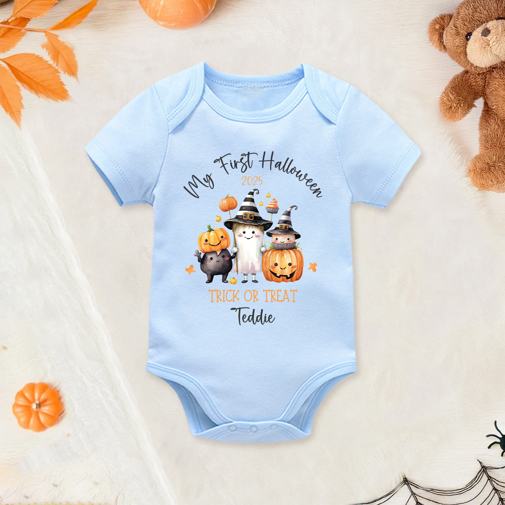 Personalized Baby Lovely First Halloween Outfit | CWHalloween24