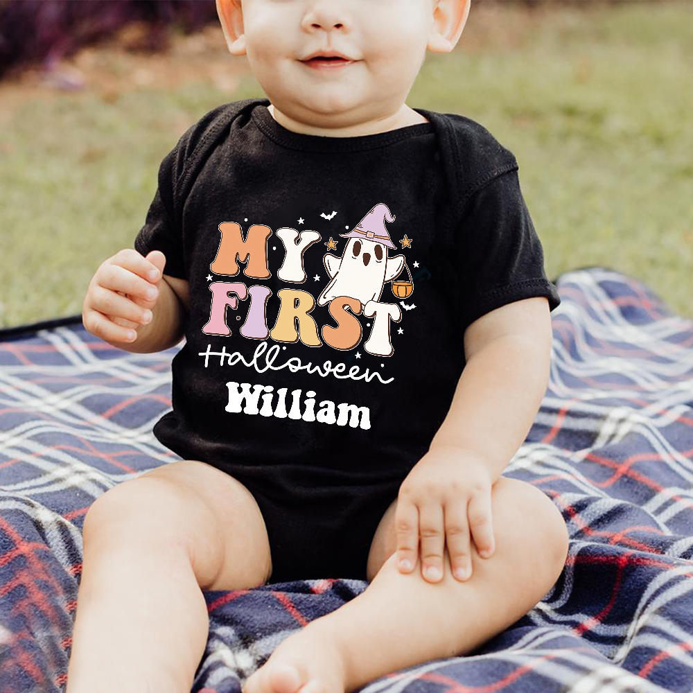 Personalized Baby Lovely First Halloween Outfit | CWHalloween25