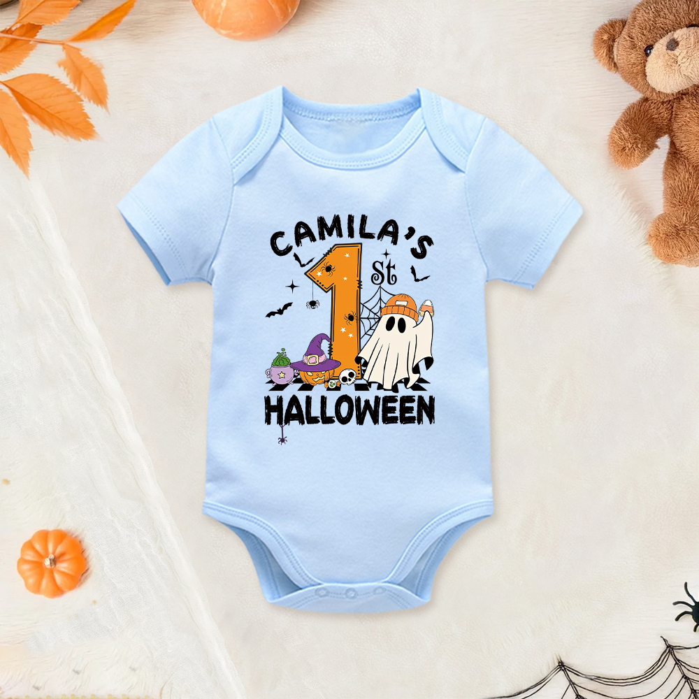 Personalized Baby Lovely First Halloween Outfit | CWHalloween27