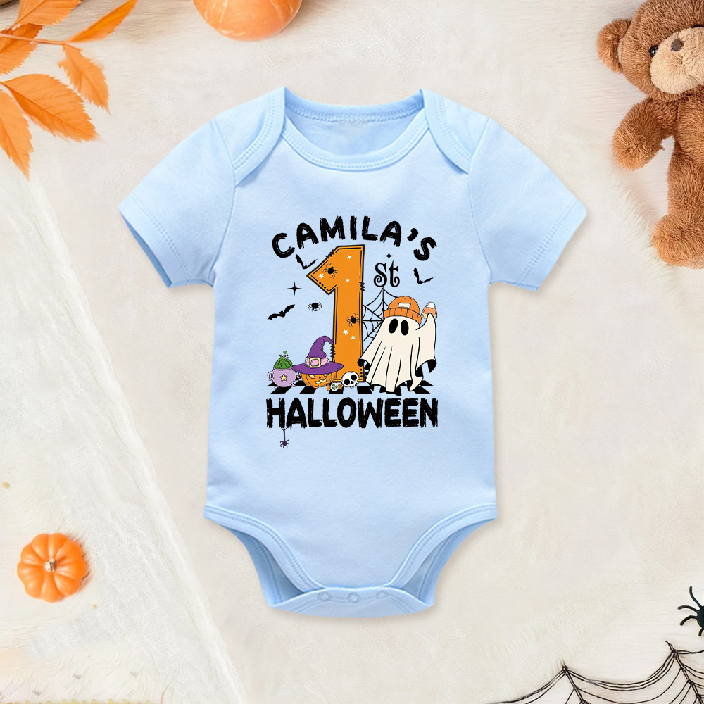 Personalized Baby Lovely First Halloween Outfit | CWHalloween27