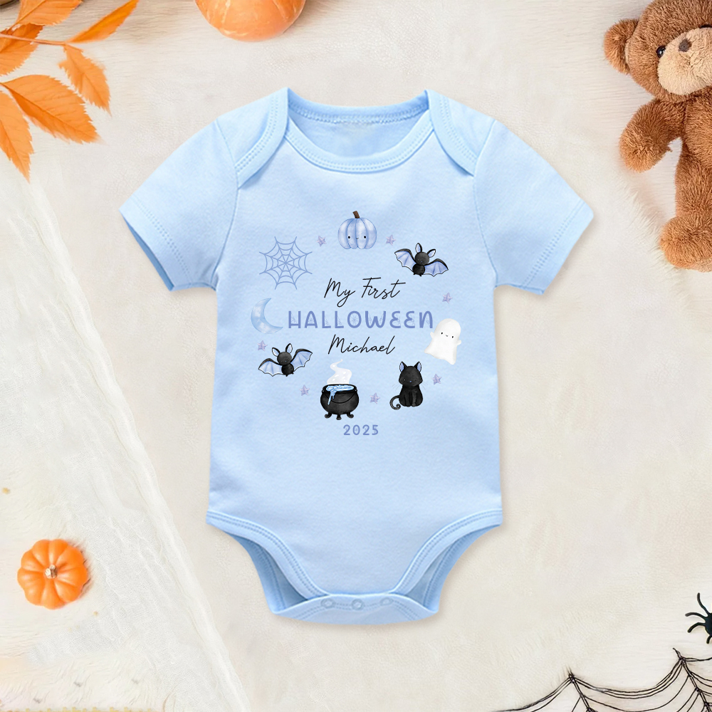 Personalized Baby Lovely First Halloween Outfit | CWHalloween28