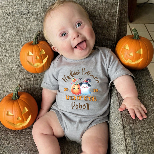 Personalized Baby Lovely First Halloween Outfit | CWHalloween29