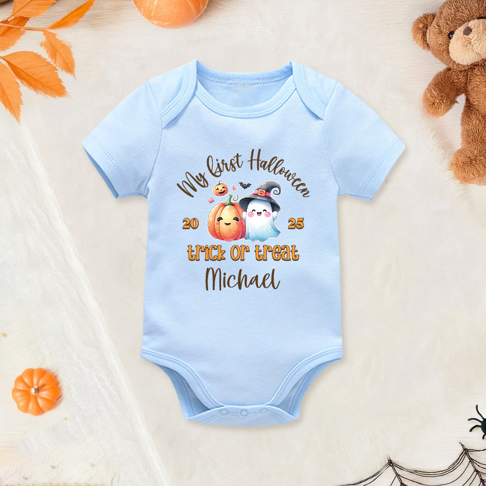 Personalized Baby Lovely First Halloween Outfit | CWHalloween29