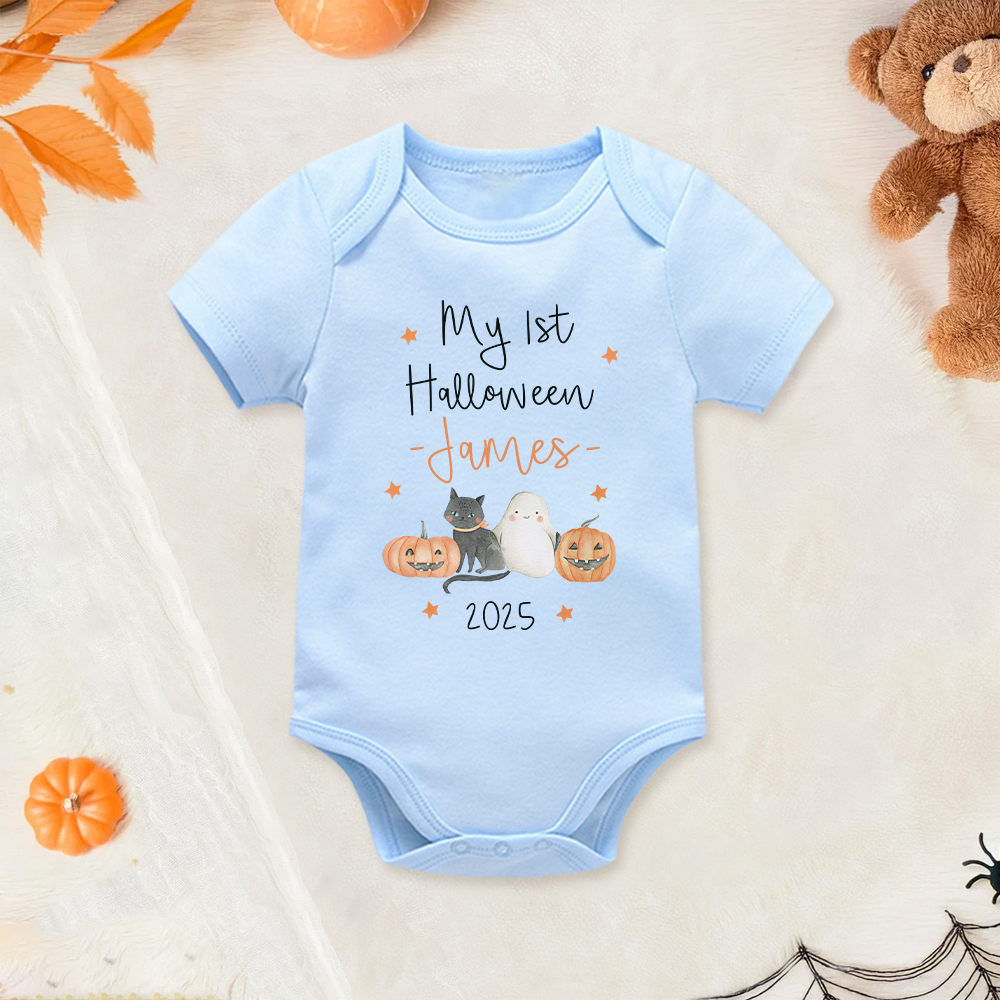 Personalized Baby Lovely First Halloween Outfit | CWHalloween30