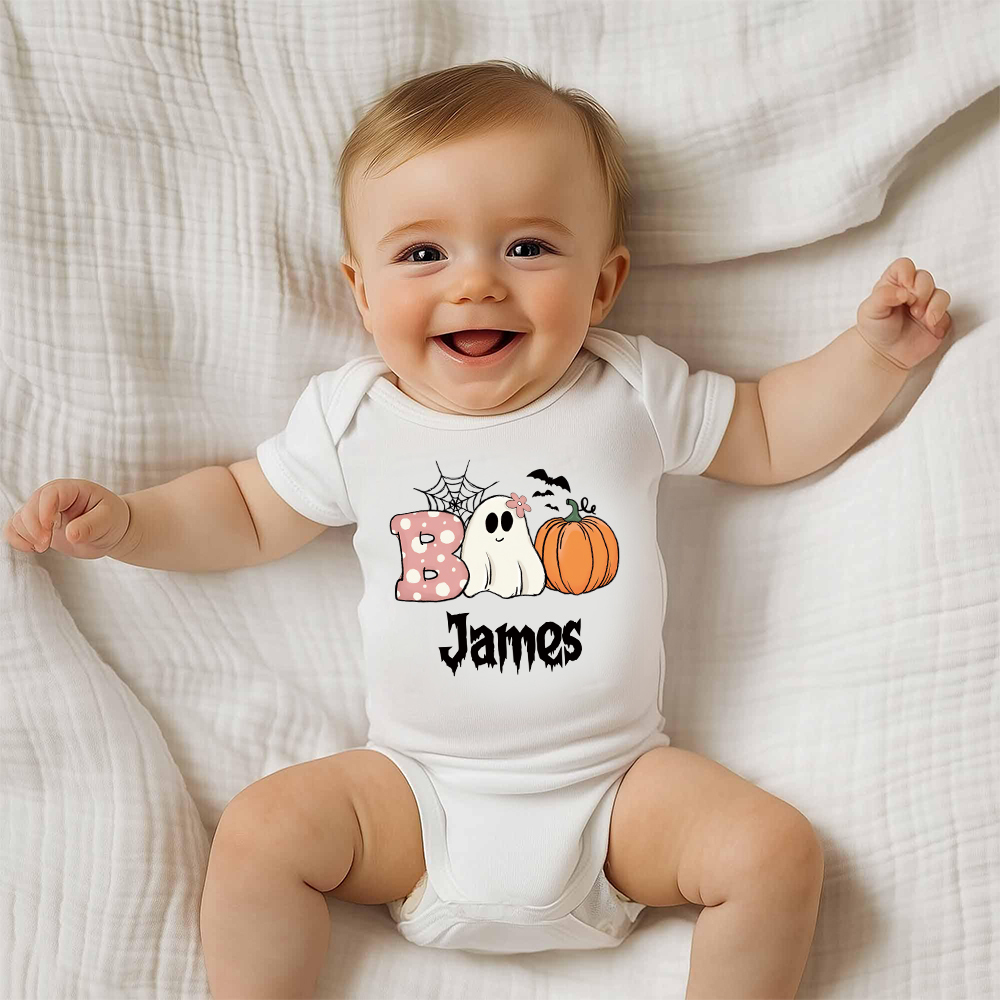 Personalized Baby Lovely First Halloween Outfit | CWHalloween32