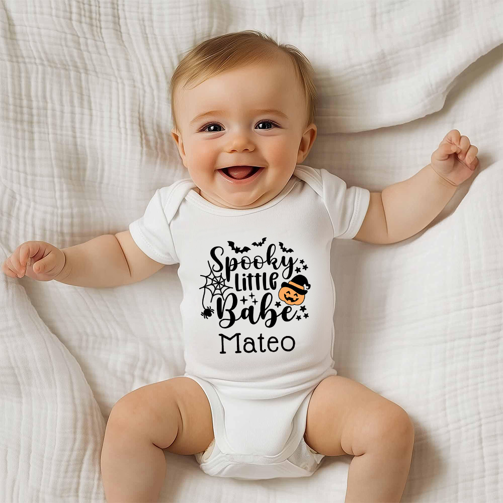 Personalized Baby Lovely First Halloween Outfit | CWHalloween34