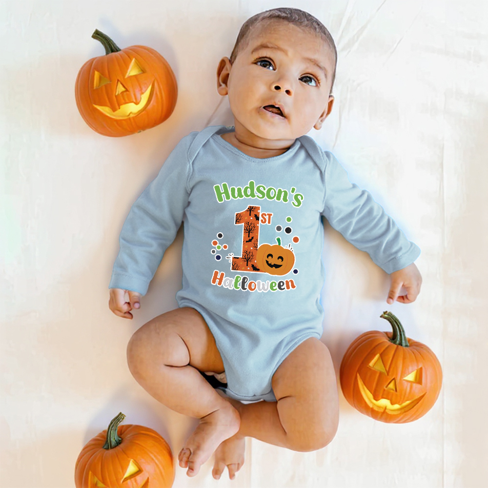 Personalized Baby Lovely First Halloween Outfit | CWHalloween41