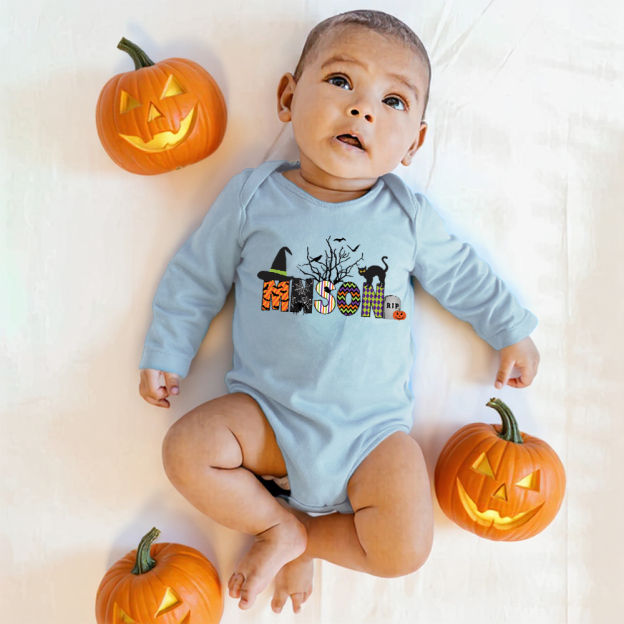 Personalized Baby Lovely First Halloween Outfit | CWHalloween35