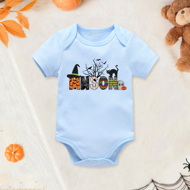 Personalized Baby Lovely First Halloween Outfit | CWHalloween35