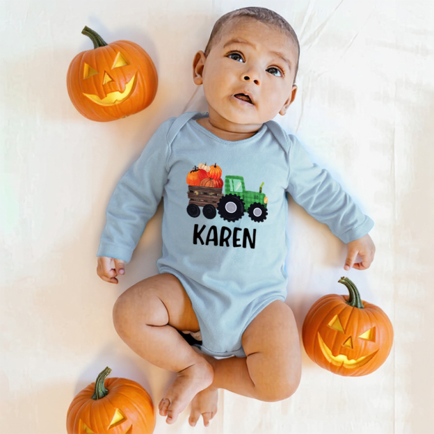 Personalized Baby Lovely First Halloween Outfit | CWHalloween36
