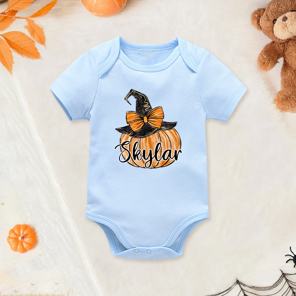 Personalized Baby Lovely First Halloween Outfit | CWHalloween39