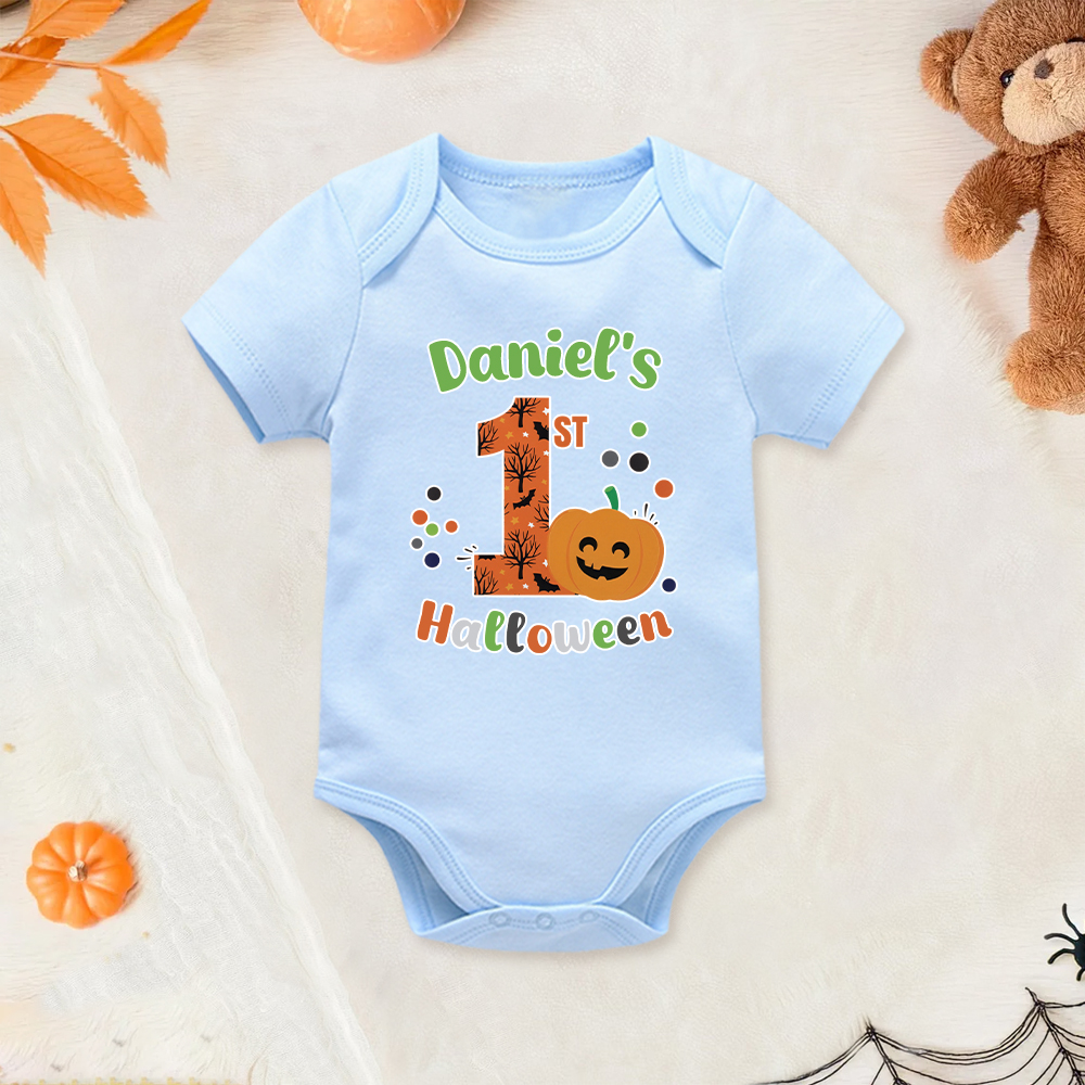 Personalized Baby Lovely First Halloween Outfit | CWHalloween41