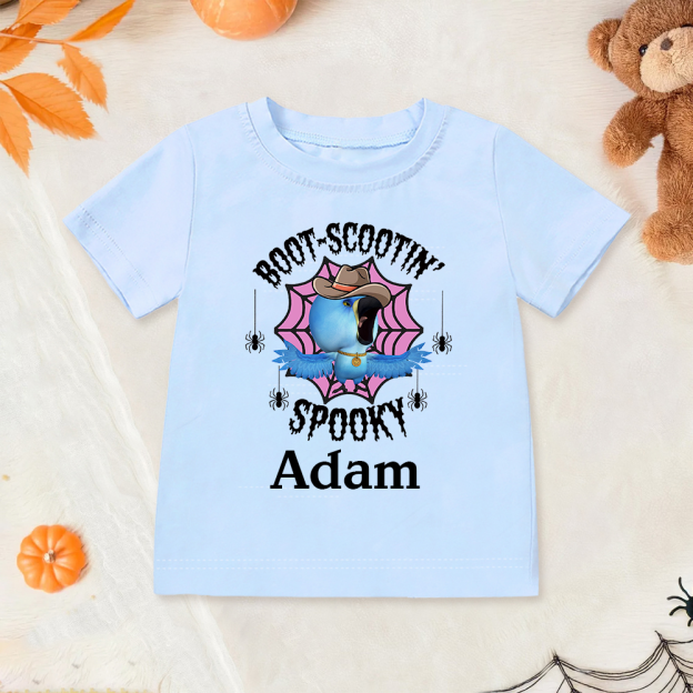 Personalized Larva's Halloween Funny Kid Shirt | Larva09