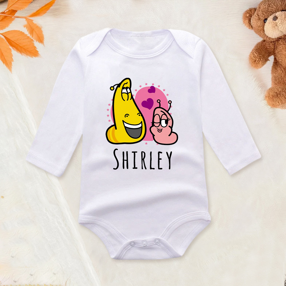 Personalized Larva's Funny Baby Romper | Larva22