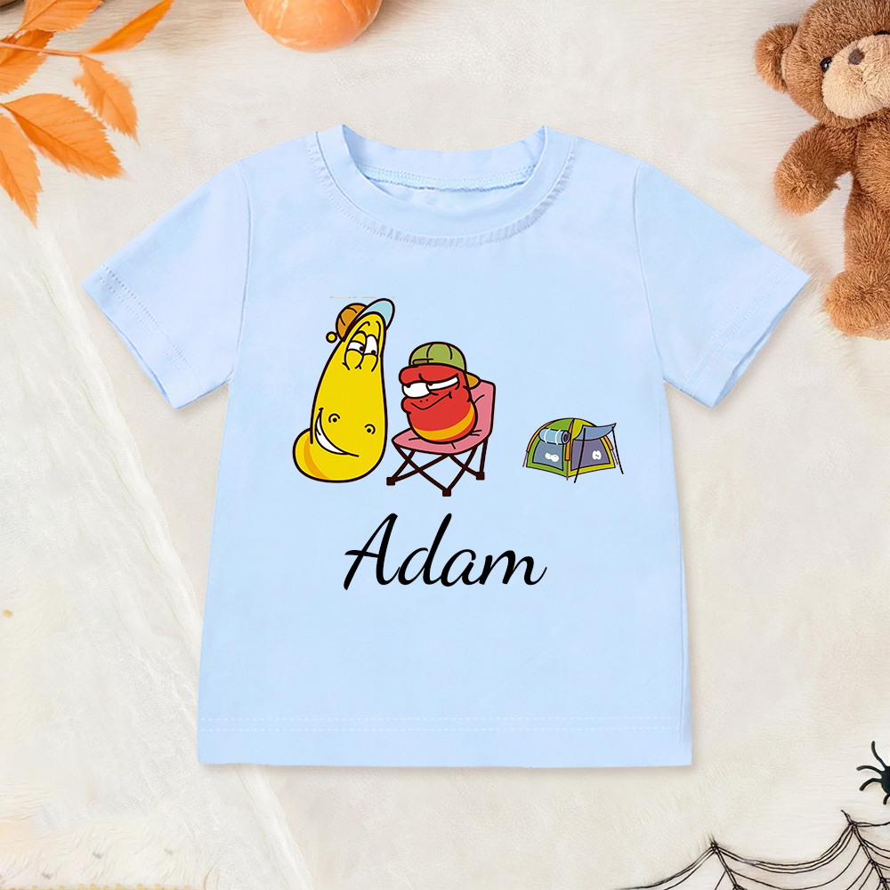 Personalized Larva's Funny Kid Shirt | Larva29