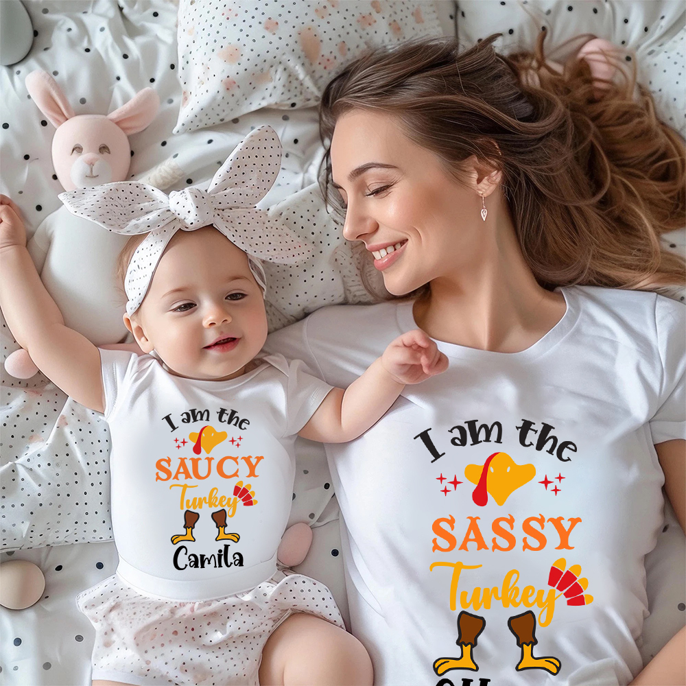 Personalized Thanksgiving Party Family Matching Shirt | CWThanks08