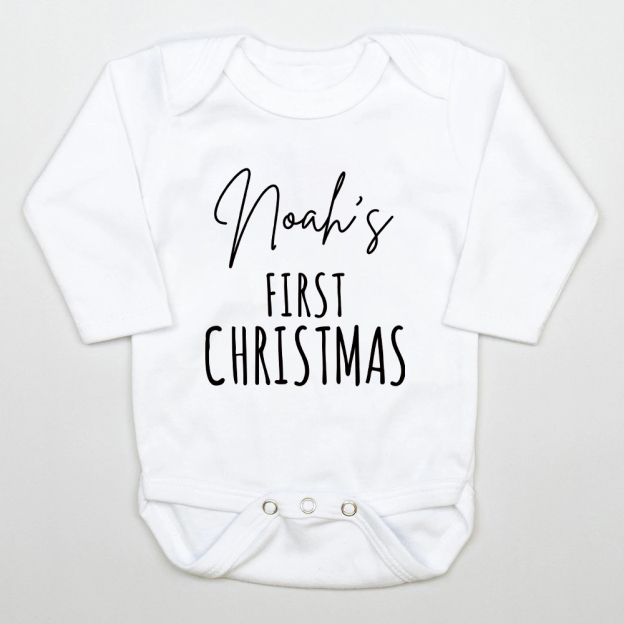 Personalized Baby 1st Christmas Outfit Set | MCGift120