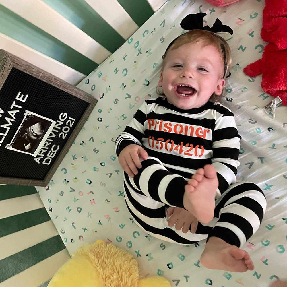 Personalized Prison Inmate Halloween Pajamas | CWHalloween74