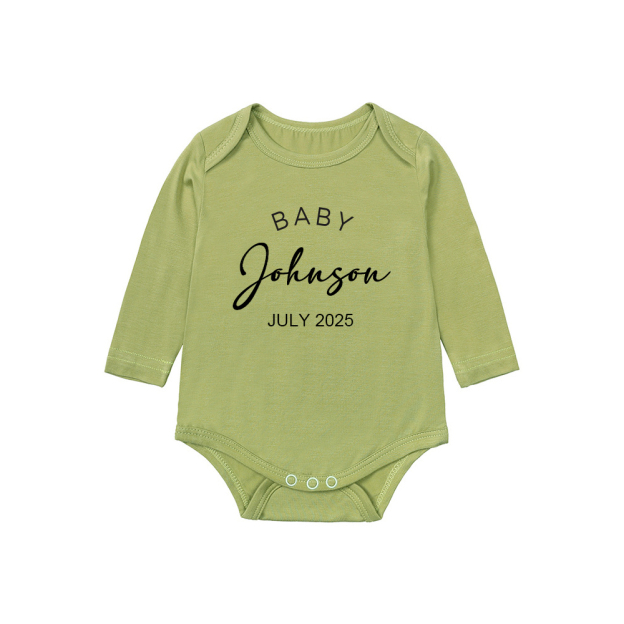 Personalized Personalized Baby Coming Home Romper | CWBaby318